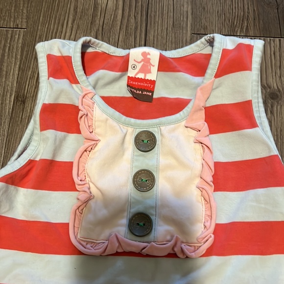 Vintage Matilda Jane Serendipity Tank Size 4 - Picture 2 of 7